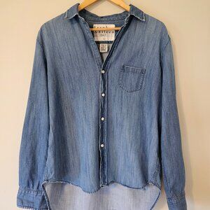 Frank and Eileen Relaxed Button-Up Shirt Sz L